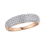 Золотое кольцо с бриллиантами, 533124