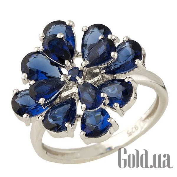 

Женские кольца Fresh Jewelry, Женское серебряное кольцо с синт. сапфирами, 17.5