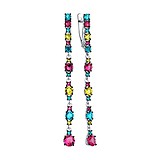 SOKOLOV Срібні сережки з кристалами Swarovski, 1534597
