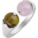 Женское серебряное кольцо с ювелирным стеклом, 1602949