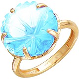 Женское золотое кольцо с топазом, 1605253