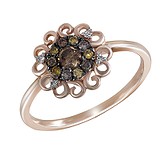 Женское золотое кольцо с бриллиантами, 1687941