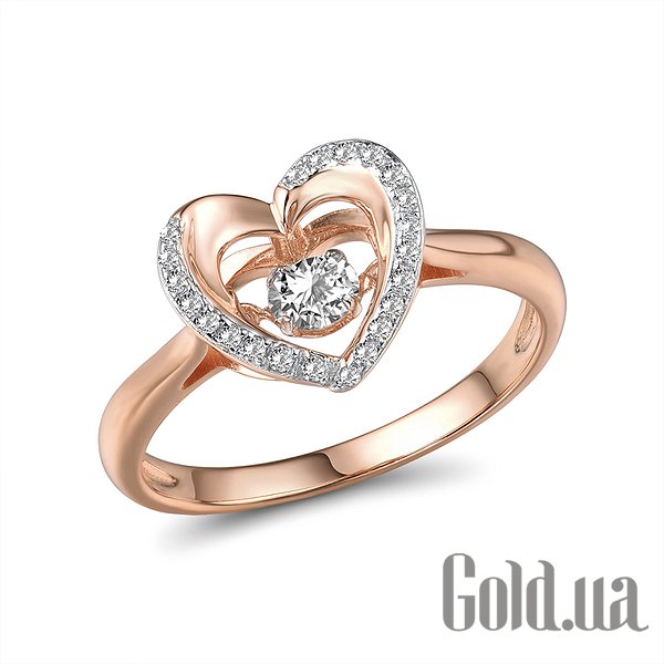 

Кольцо Lurie Jewelry, Серебряное кольцо с куб.циркониями, 18