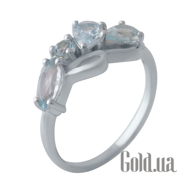 

Женские кольца Fresh Jewelry, Женское серебряное кольцо с топазами, 17