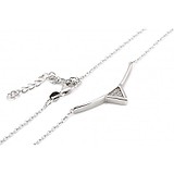 Срібне кольє з куб. цирконіями, 1726085