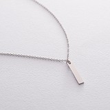 Серебряный кулон с цепочкой, 1727621