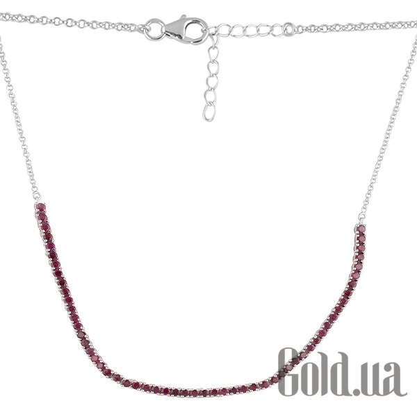 

Женские колье Fresh Jewelry, Серебряное колье с рубинами, 50