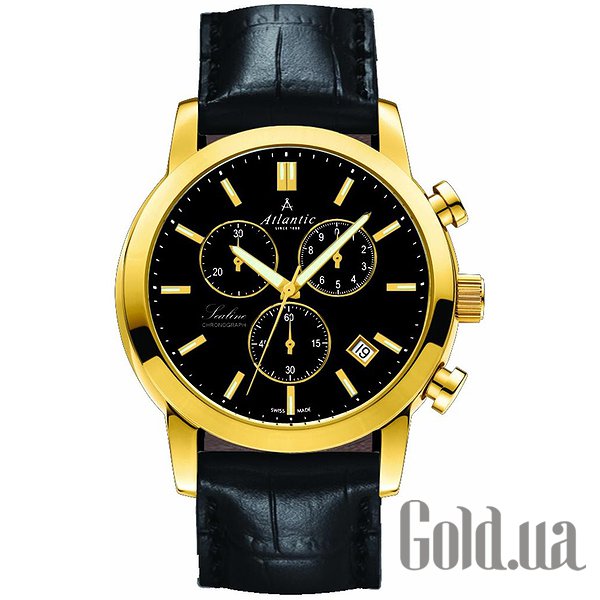 

Швейцарские часы Atlantic, Мужские часы Sealine Chronograph 62450.45.61G
