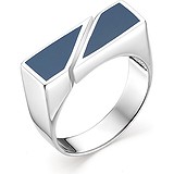 Женское серебряное кольцо с эмалью, 1651846