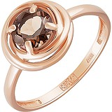 Женское золотое кольцо с раухтопазом, 1658246