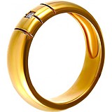 Золотое обручальное кольцо с бриллиантом, 1662086