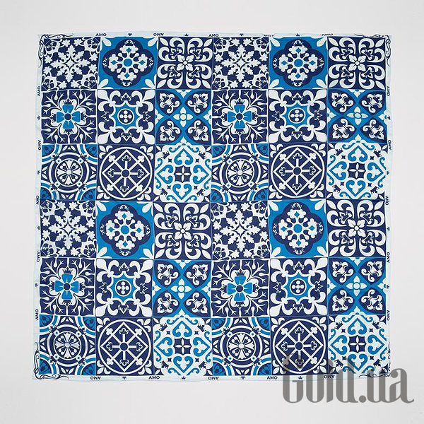 

Шарф/платок Amo Accessori, Голубой, Платок "Majolica" AMOm90901
