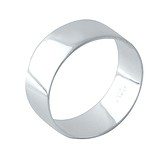 Серебряное обручальное кольцо, 1722758