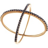 Женское золотое кольцо с бриллиантами, 1673095