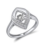 Женское серебряное кольцо с куб.циркониями, 1719175