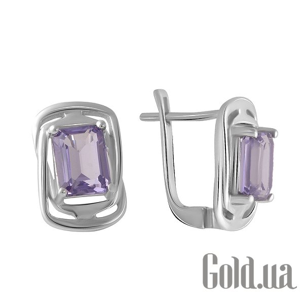

Серьги Fresh Jewelry, Серебряные серьги с александритами