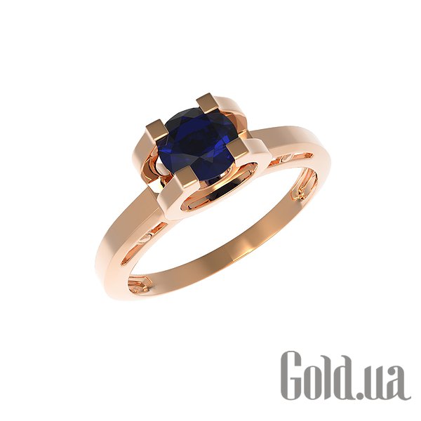 

Кольцо Украина, Женское золотое кольцо с сапфиром, 16.5