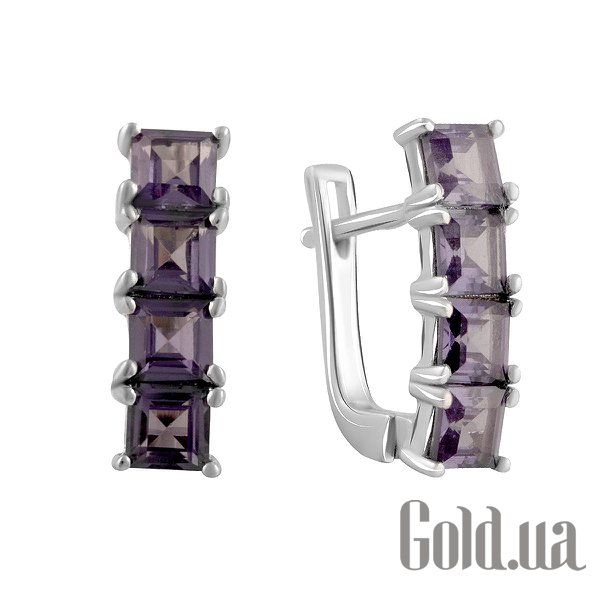 

Серьги Fresh Jewelry, Серебряные серьги с александритами