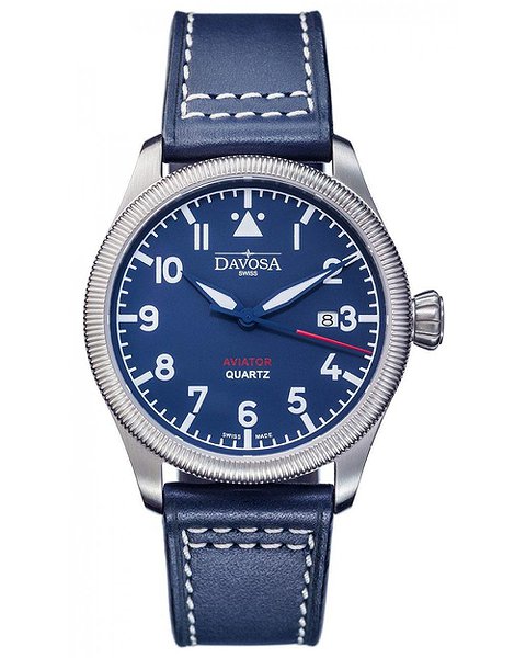 Davosa Чоловічий годинник Aviator Quartz 162.498.45