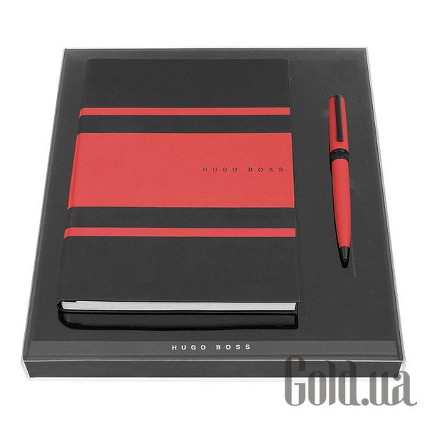 

На рабочий стол Hugo Boss, Набор блокнот А5 и шариковая ручка HPBH127P