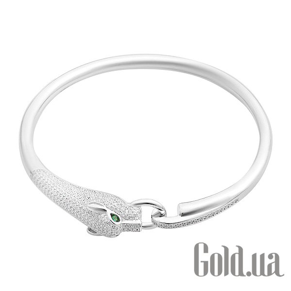 

Браслет Fresh Jewelry, Женский серебряный браслет с куб. циркониями, 18