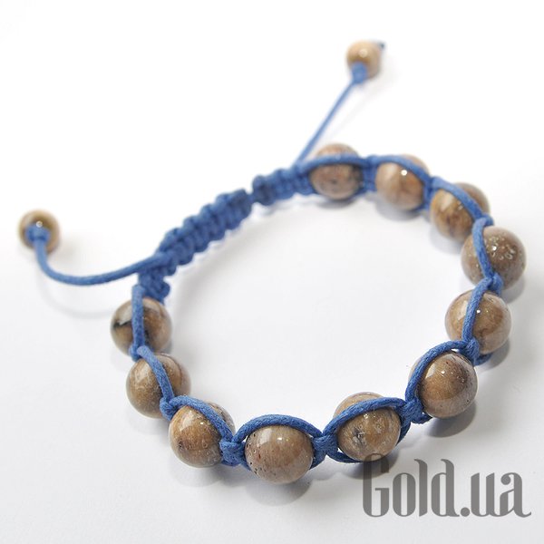 

Женский браслет Borisov Jewelry, Синий;коричневый, Женский браслет из кости мамонта, 19