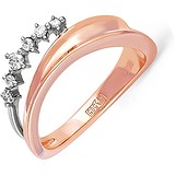 Kabarovsky Женское золотое кольцо с бриллиантами, 1647496