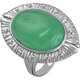Женское серебряное кольцо с агатом, 1671304