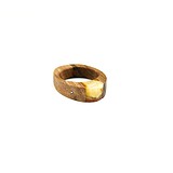 Женское кольцо из дерева с янтарем, 1695112