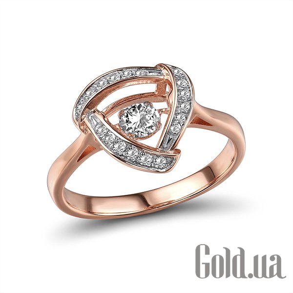 

Женские кольца Lurie Jewelry, Женское серебряное кольцо с куб.циркониями , 16