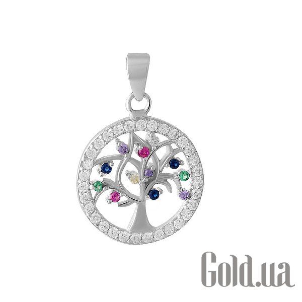 

Женские кулоны Fresh Jewelry, Серебряный кулон с куб. циркониями