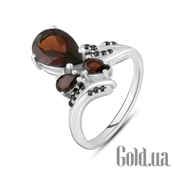 

Женские кольца Fresh Jewelry, Женское серебряное кольцо с гранатами, 17