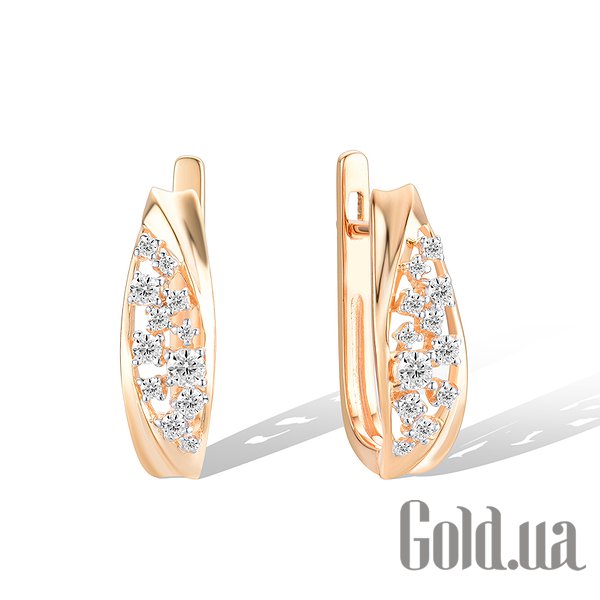 

Серьги Lurie Jewelry, Золотые серьги с бриллиантами
