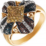 Женское золотое кольцо с бриллиантами, 1648777