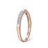 Обручальное золотое кольцо с бриллиантами - фото 3