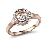 Заказать Женское серебряное кольцо с куб.циркониями (SR310006WCZSQ925) по цене 1247 грн., в магазине Gold.ua