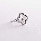 Женское серебряное кольцо с куб. цирконием, 1773705