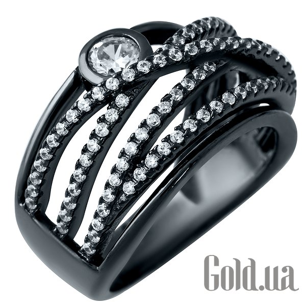 

Женские кольца Fresh Jewelry, Женское серебряное кольцо с куб. циркониями, 16