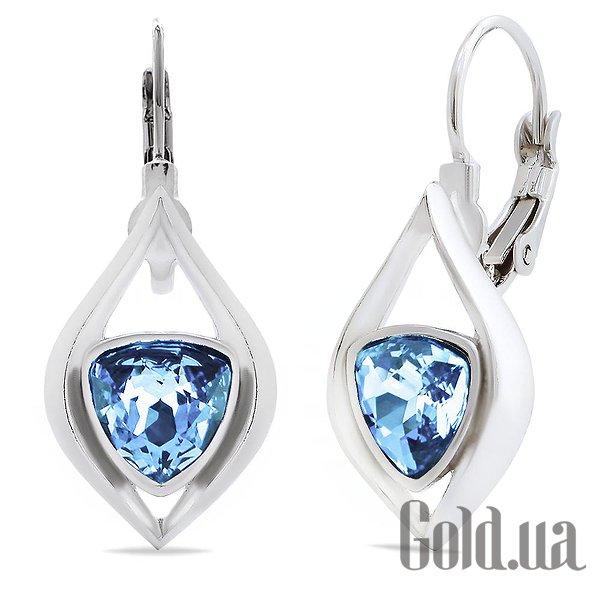 

Серьги Kobi, Стальной, Серьги с кристаллами Swarovski