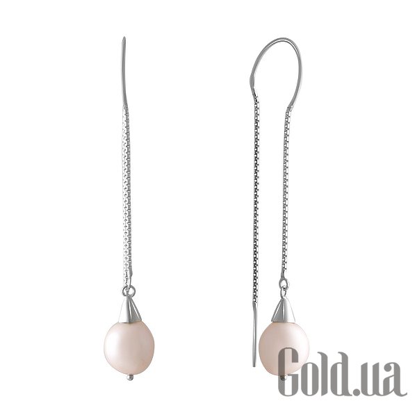 

Серьги с подвесками Fresh Jewelry, Серебряные серьги с культив. жемчугом
