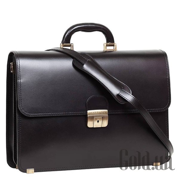 

Портфель Mattioli, Черный, Портфель 351-04C черного цвета