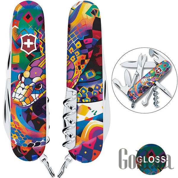 Ніж Victorinox Мультитул Climber Zodiac Vx13703_Z4260pk