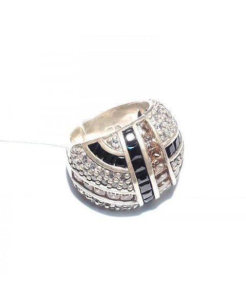 Thomas Sabo Женское серебряное кольцо с куб. циркониями TR1548-1-310-58
