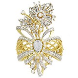 Женское золотое кольцо с бриллиантами, 1619083