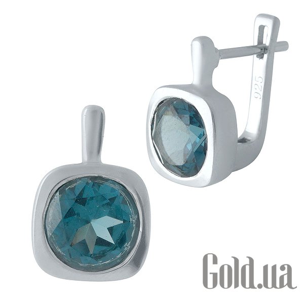

Серьги Fresh Jewelry, Серебряные серьги с топазами