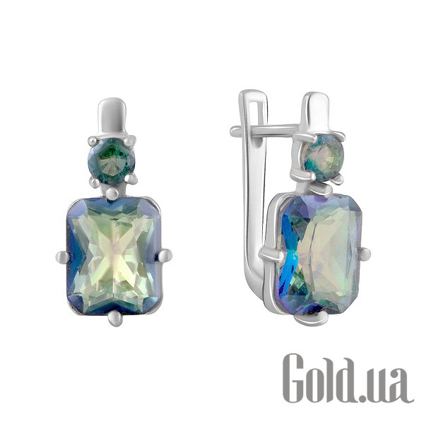 

Серьги Fresh Jewelry, Серебряные серьги с топазами