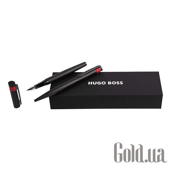 

Ручка Hugo Boss, Набор Diamond Black шариковая ручка и перьевая ручка HPBP367A