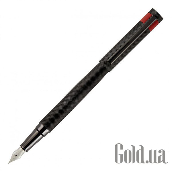 Ручка Hugo Boss Набір Diamond Black кулькова ручка та пір`яна ручка HPBP367A