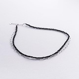 Серебряное колье с хрусталем, 1796491