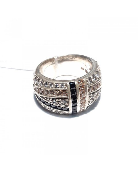 Thomas Sabo Женское серебряное кольцо с куб. циркониями TR1547-1-310-56